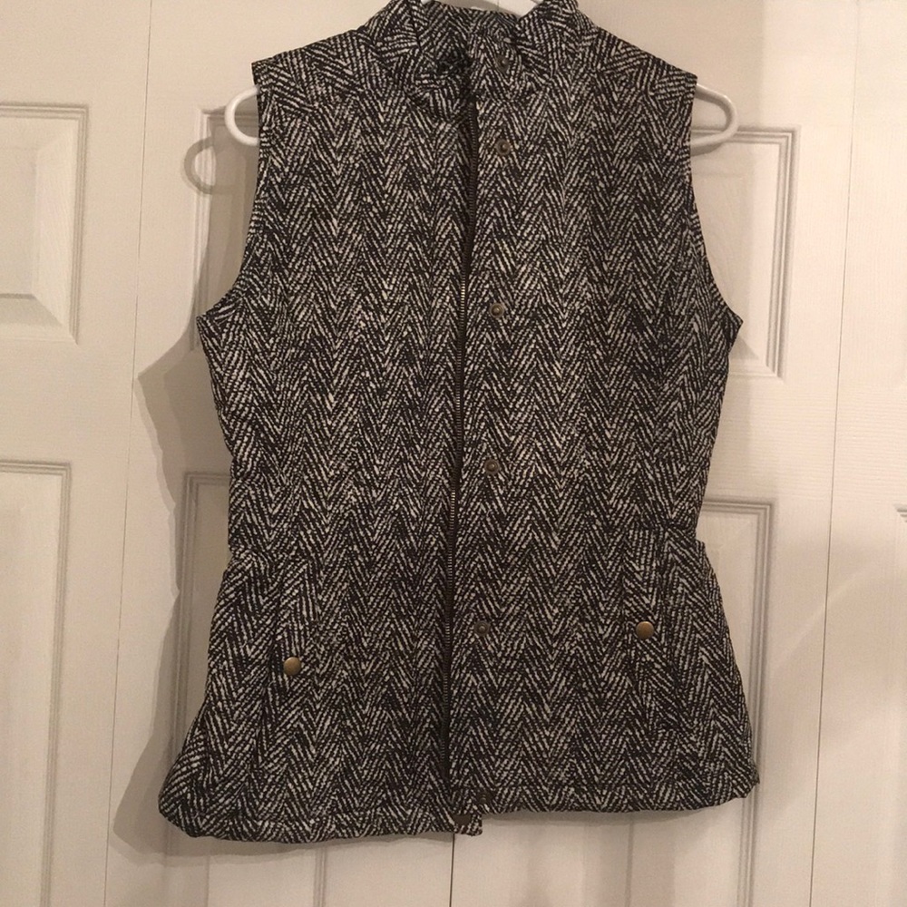 Herringbone vest